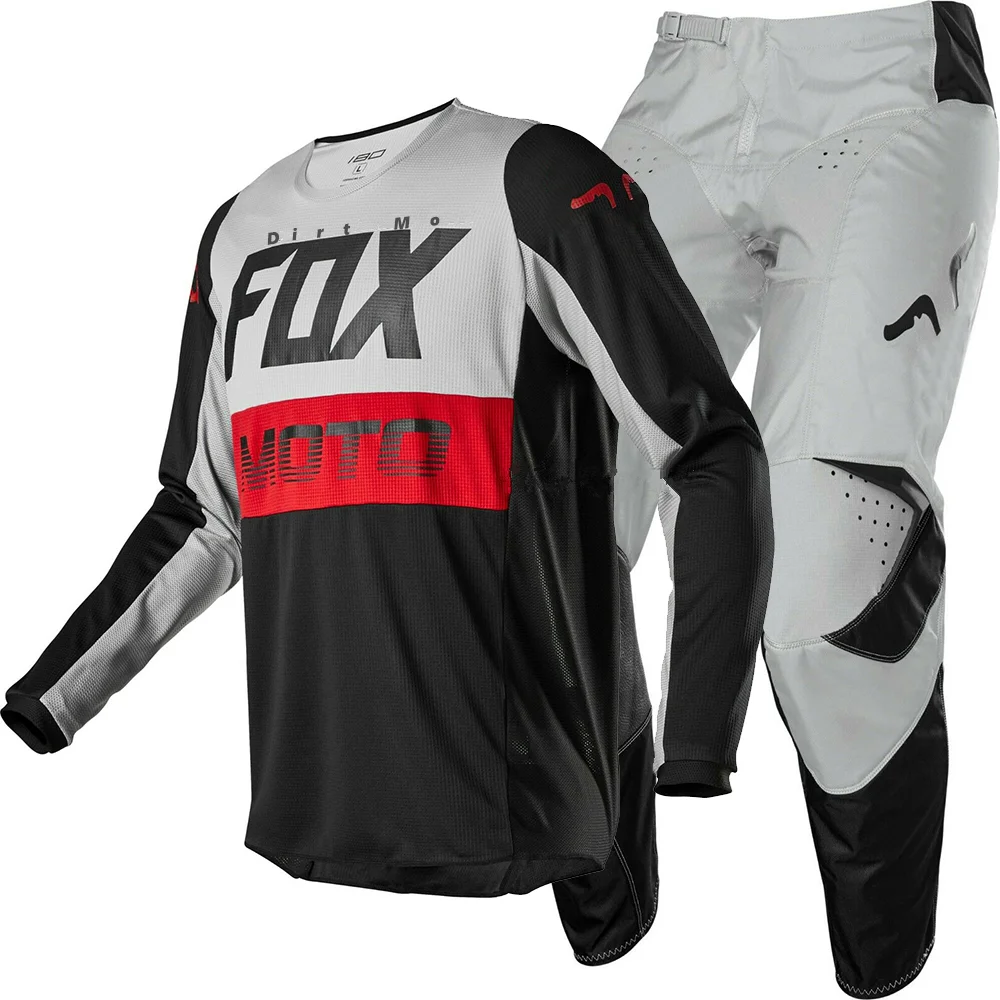 Free shipping 2020 Dirt MoFox MX/ATV Racing 180 Prix Jersey Pant Combo MX Motocross Bike ATV UTV SX Off-Road | Автомобили и