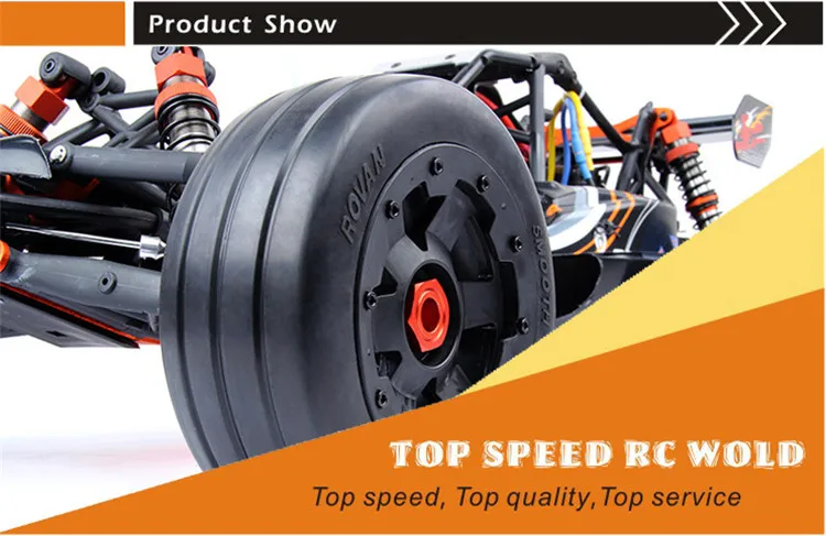 1/5 автомобиль для RC Rovan Baja 5B с бесщеточным двигателем 1000KV/6500W