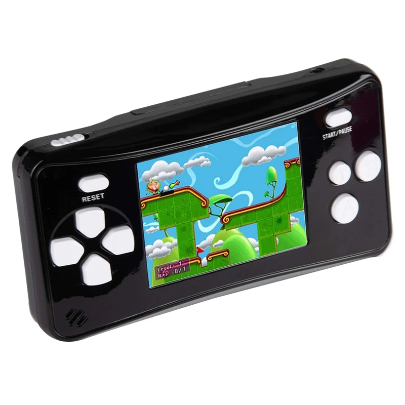 Portable Handheld Game Console for Children Arcade System Consoles Video Player Great Birthday Gift Black | Электроника