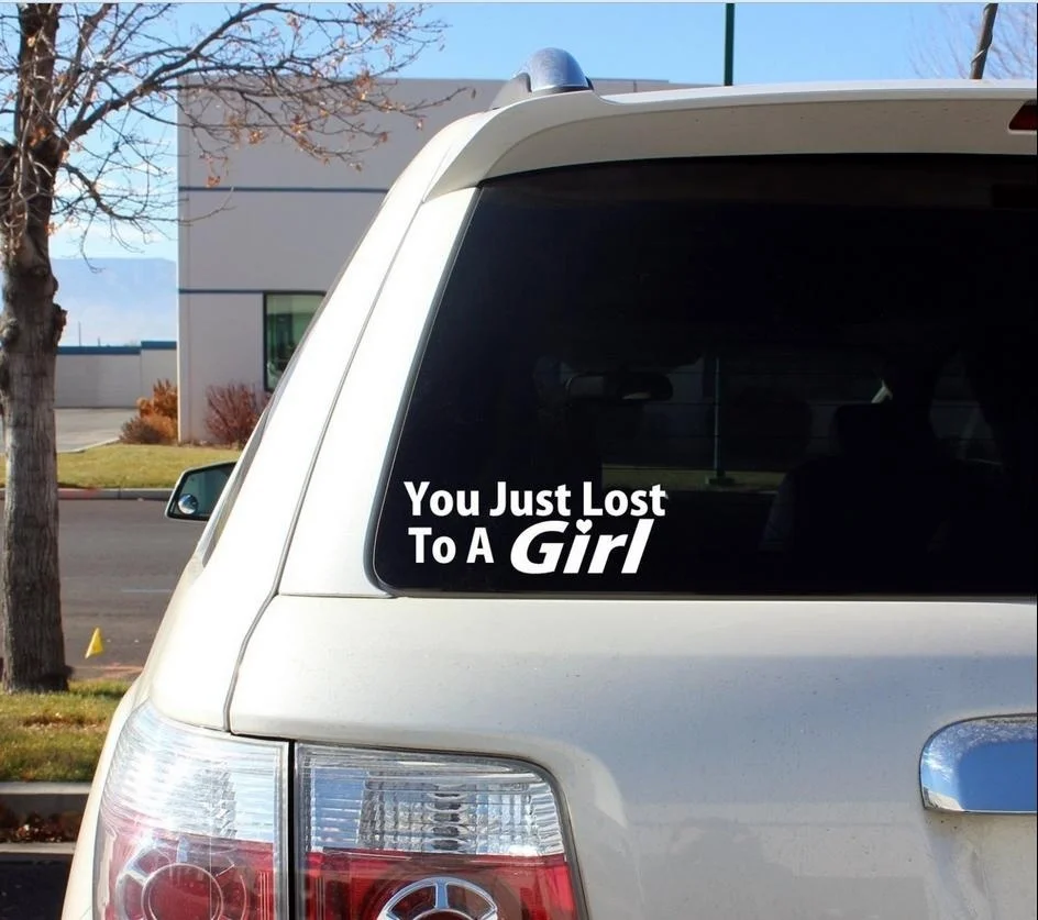 Вы просто потеряли подарки девочкам компьютер виниловые наклейки забавные turbo