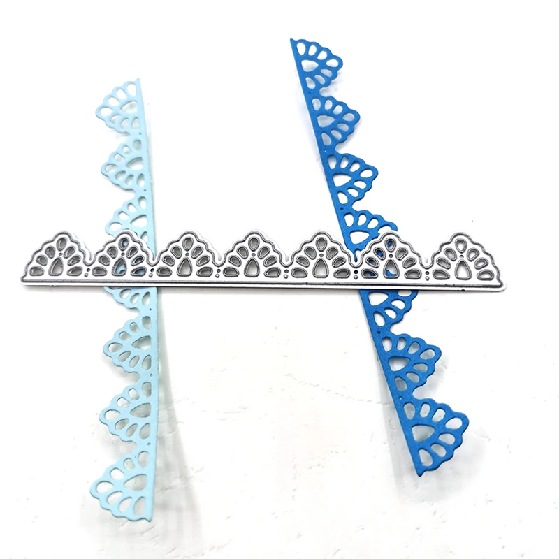 

Julyarts Triangle Lace Shaker Scrapbooking Molde For DIY Scrapbooking Album Decorative Paper Cards Embossed Crafts Die Cuts