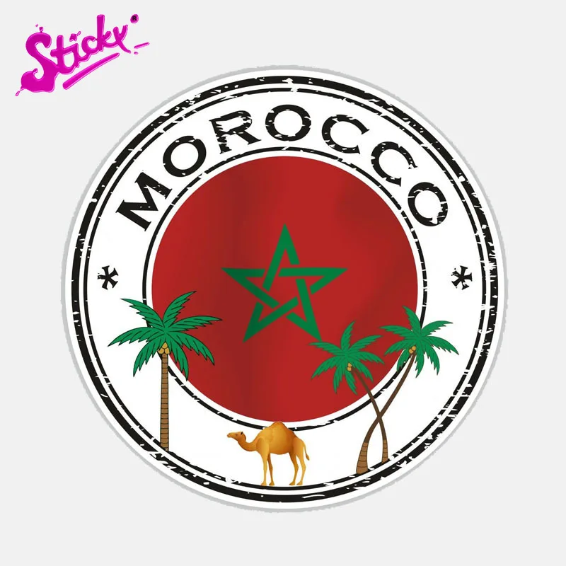 Липкий Марокко путешествия печать автомобиля стикер наклейка Аксессуары для