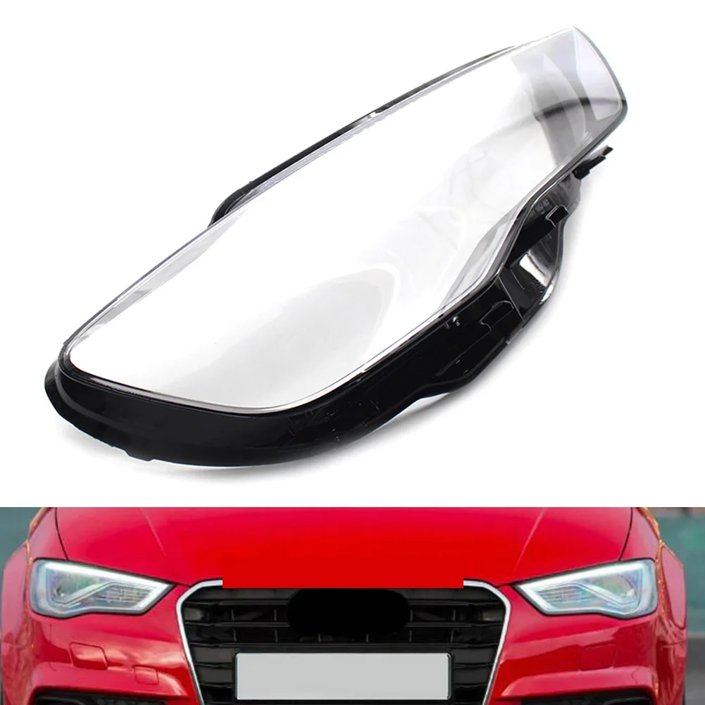 

Clear Car Headlight Head Lamp Lens Cover Lampshade Right Side For Audi A3 2013 2014 2015 2016 8V0941004