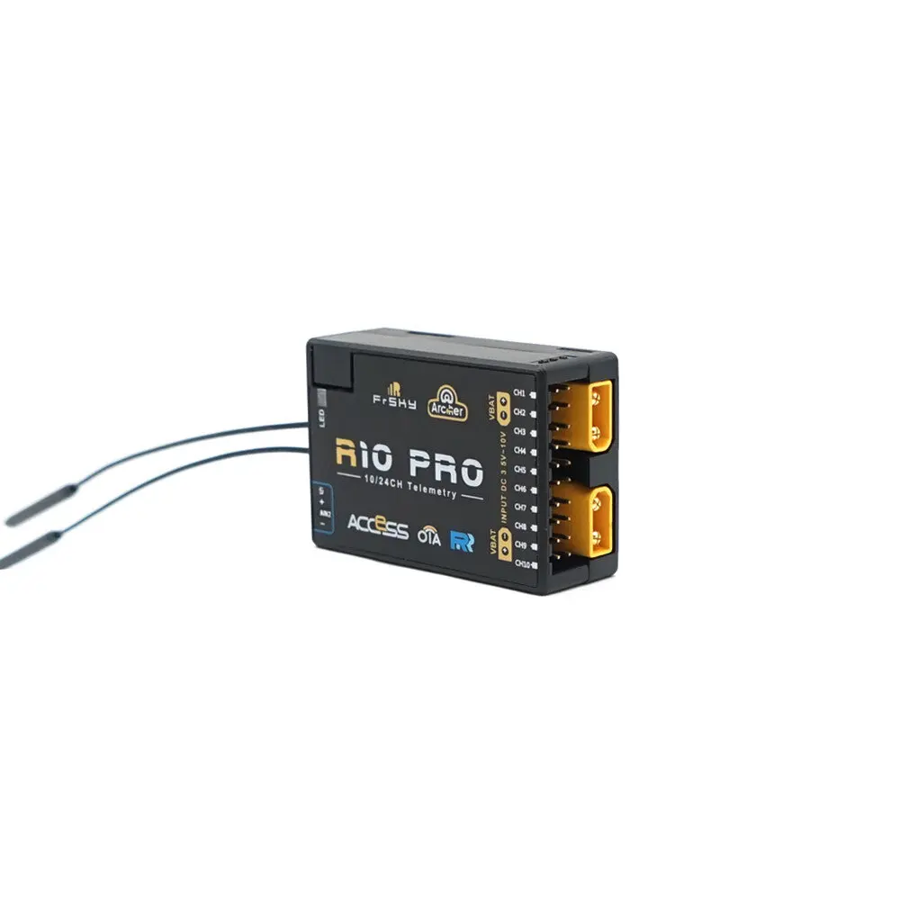 FrSky ARCHER R10 Pro OTA 2 4G 10/24CH доступ S. Порт F. PWM SBUS полный диапазон телеметрический