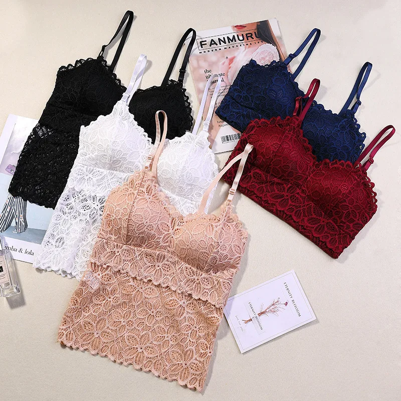 Женский бюстгальтер сексуальное кружевное белье бесшовный беспроводной пуш ап с