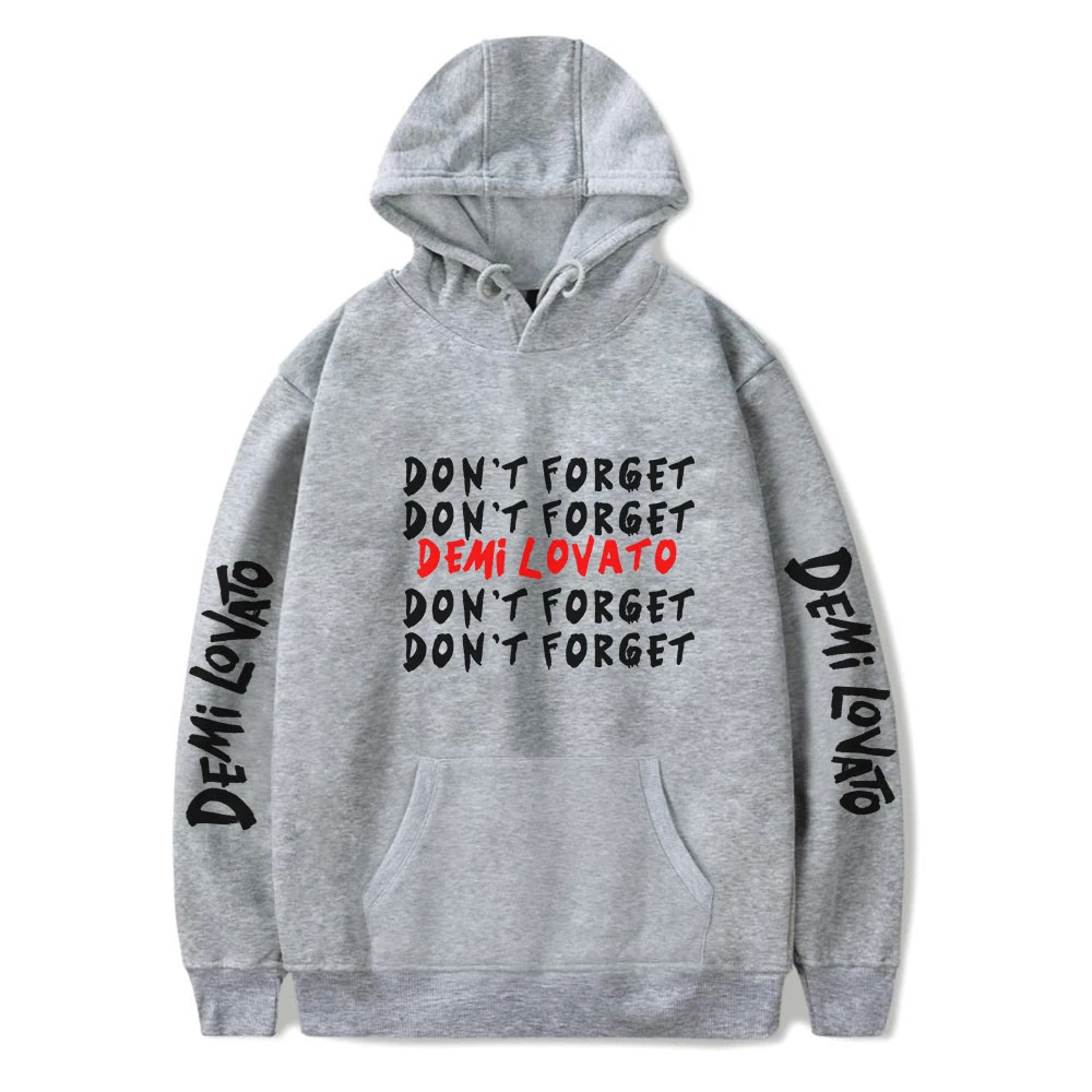 

2021 Demi Lovato Cotton Polyester Hoodie Sweatshirt Hip Hop Hoodie Hooded Sweatshirt Wtreetwear Fashion Print Hoody Clothes