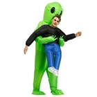 Для взрослых Пурим Alien надувной костюм вечерние Костюмы для косплея костюм; Нарядное платье; Костюм на карнавал или Хэллоуин; Детский костюм для мальчиков и девочек