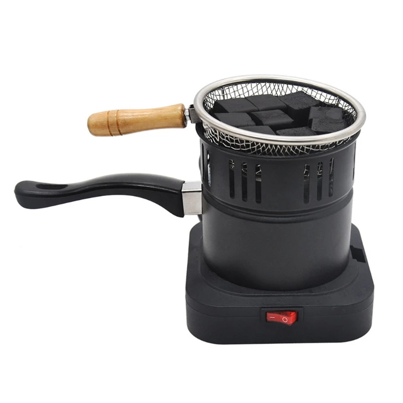 

Portable Electric Single Burner Stove with Iron Spoon Mini Hotplate Furnace Home Kitchen Cook Coffee Heater Cooker Dorm