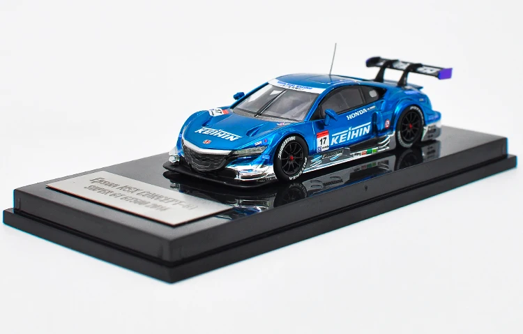 Оригинальная фабрика 3 цвета 1:64 Hon da NSX CONCEPT GT GT500 игрушечные автомобили из сплава