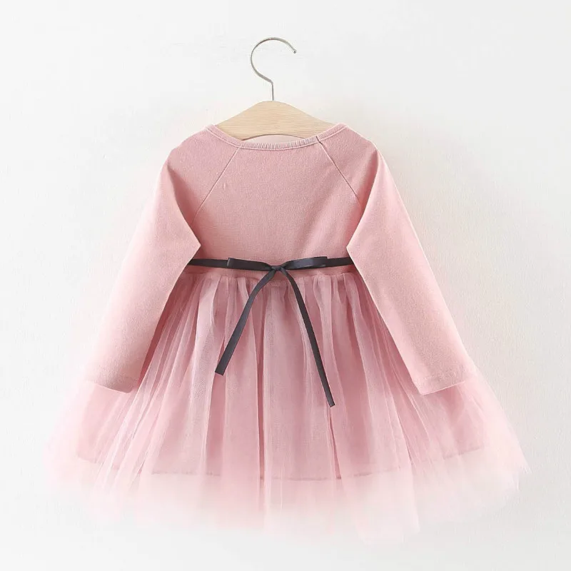 Baby Girls Clothes 2019 Autumn Winter Newborn Long Sleeve Fox Princess Dress Infant 1st Year Birthday Party Dresses | Детская одежда и
