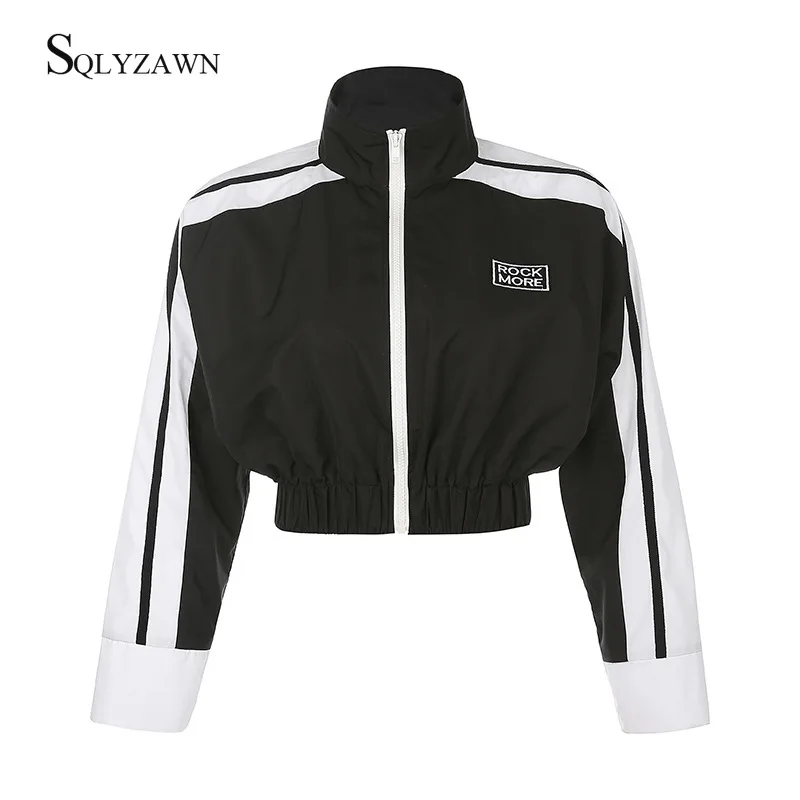 2 шт. куртка на молнии с буквенным принтом пальто длинным рукавом и