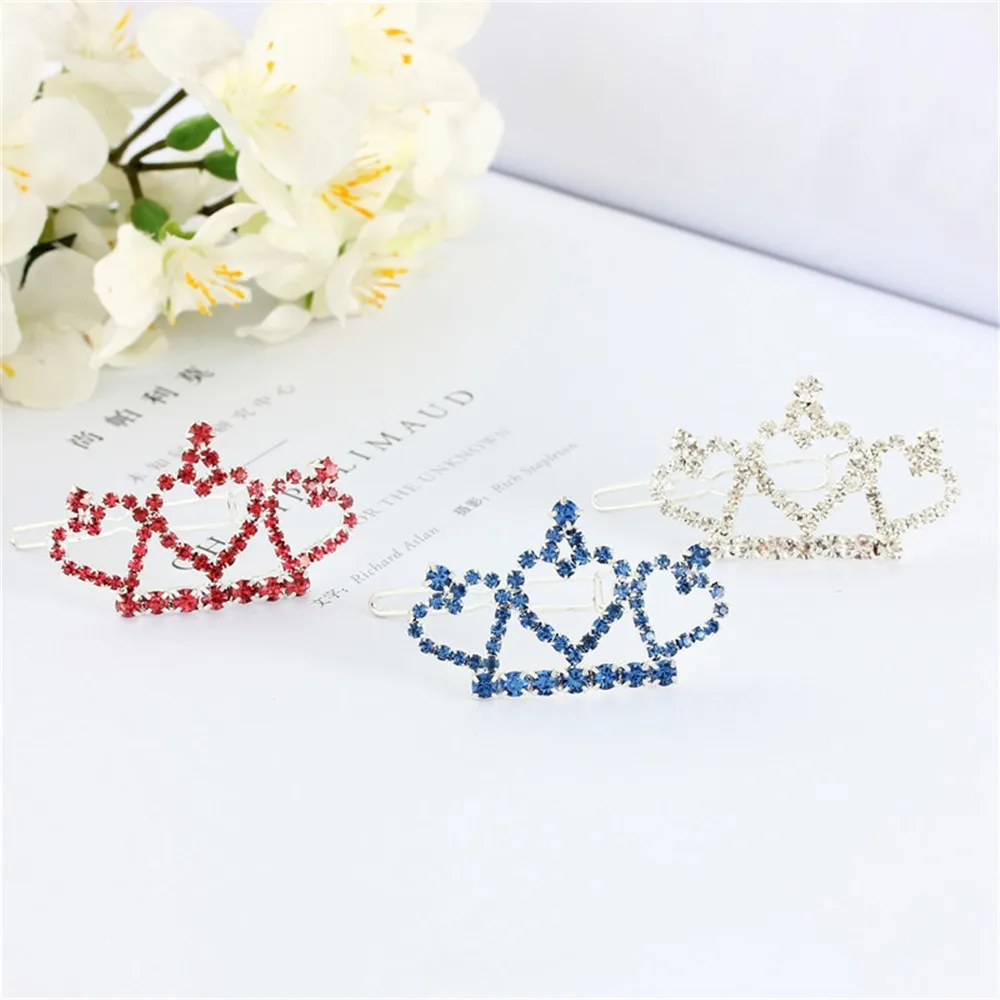 

Lovely Rhinestone Hair Accessories Alloy Hair Clip Dog Hairpin Pet Supplies Cat Hair Grooming