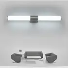 Современный светодиодный светильник для зеркала для макияжа, настенный светильник для ванной, шкафа, ванной, зеркальный налобный светильник, настенный светильник