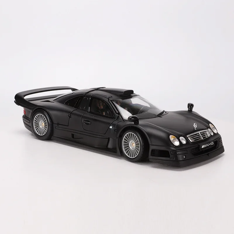 1:18 высококлассная металлическая модель автомобиля CLK GTR из сплава Игрушечная