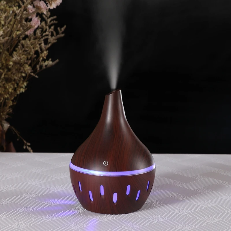 

300ml Mini USB Air Humidifier Essential Oil Aroma Diffuser Mist Maker Mute Humidification Air Purifier for Bedroom Car