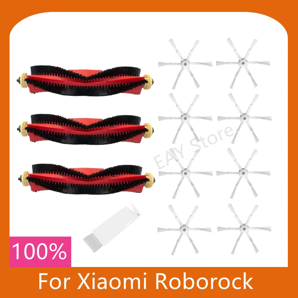 

For Xiaomi Roborock S50 s51 S6 s5max S65 T6 Mijia robot vacuum cleaner accessories main brush side brush detachable accessories