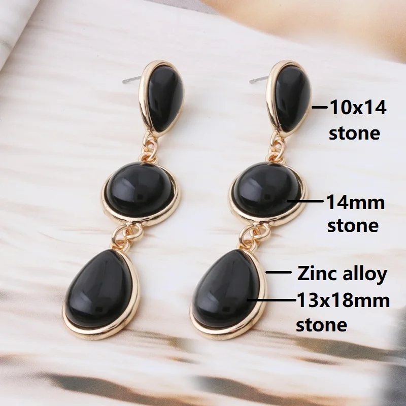 NeeFu WoFu Natural Dangling Earrings For Woman Dangle Earring Round Ear Charm Brinco Oorbellen Christmas Gift | Украшения и