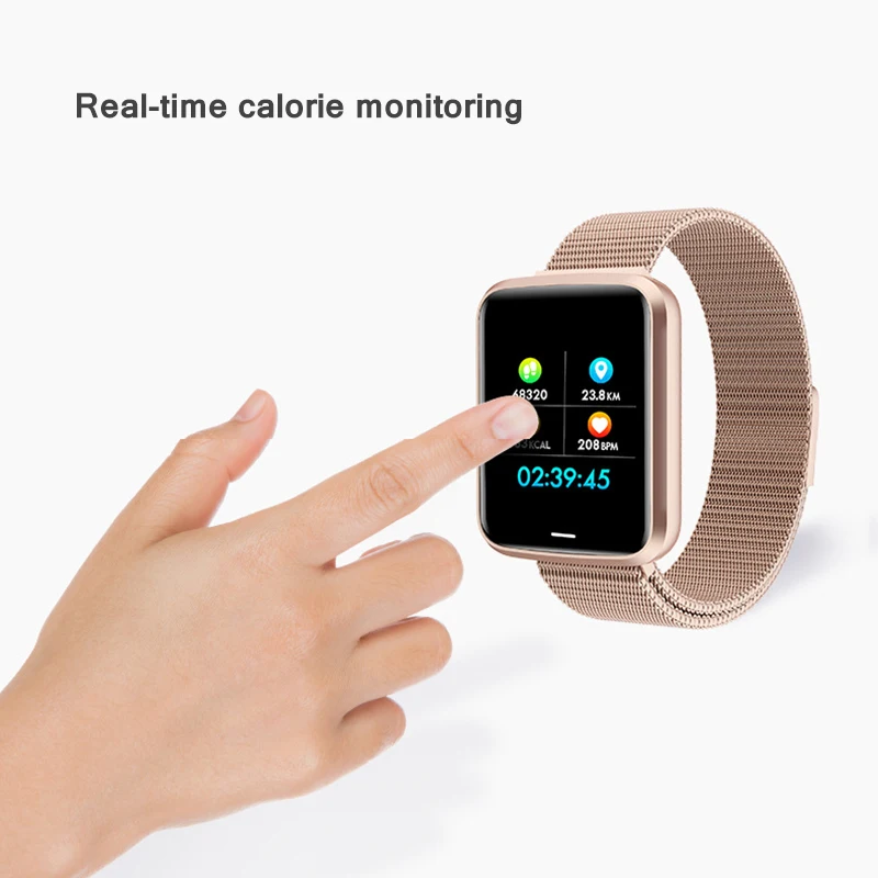 

1.3inch Intelligent Bracelet Heart Rate Blood Pressure Oxygen Monitor Intelligent Watch Waterproof Multifunctional Wristband