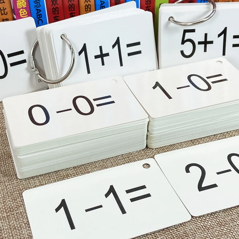 

New First Grade Primary School Mathematics Calculation Literacy Cards Early Education Libros Livros Livres Libro Livro Kitaplar