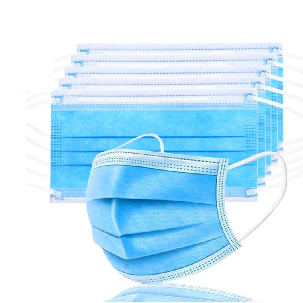 Фото 200 шт. одноразовые защитные маски 3 слоя эффективный фильтр уход за кожей лица