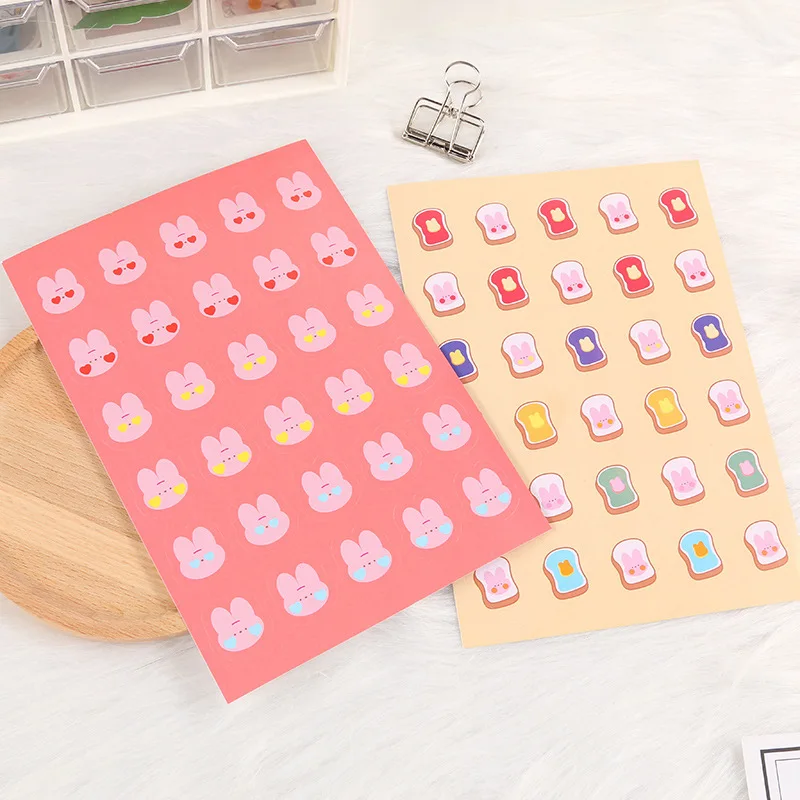 Наклейка в Корейском стиле для дневника и фотографий | Канцтовары офиса дома