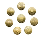 Креативная цифровая криптовалюта памятная монета криптовалюты Единорог рыба солнр бэндт USDT ADA Биткоин металлический золотой серебряный коллекционный