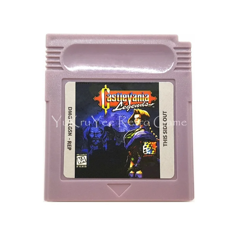 Castlevania Legends Caslevaniaseries картридж для видеоигр консольная карта для 16 бит портативная консоль английская версия - Цвет: Castlevania Legends