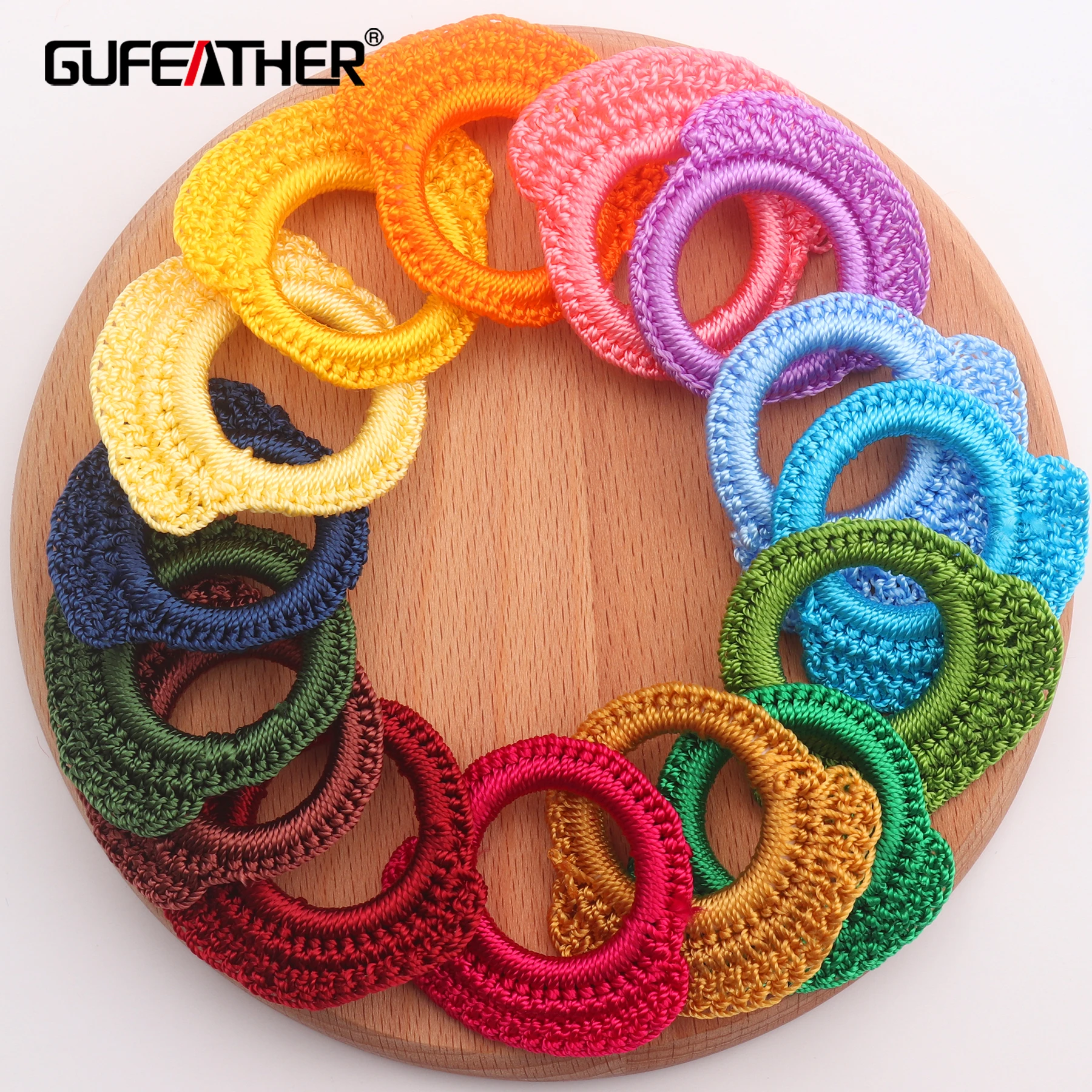 GUFEATHER M423 ювелирные аксессуары серьги diy изделия кулон с кисточками ручная работа