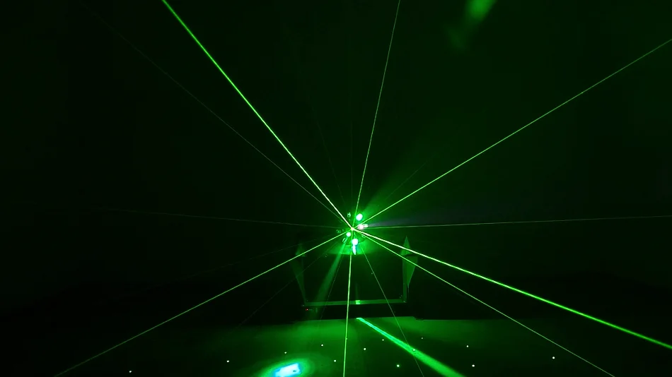 Красный лазер DMX512 сценический эффект света 50nW зеленый лазерный стробоскоп для DJ Дискотека День рождения Свадебные украшения рождественское освещение