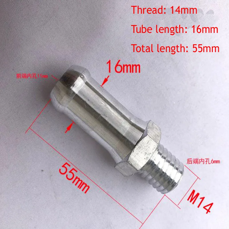 Автомобильный радиатор переливная труба алюминиевая обратная дренажная с