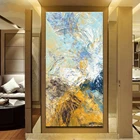 Arthyx ручная роспись цифровой пароль Масляные картины на холсте Современные Абстрактные Художественные плакаты Настенная картина для гостиной домашний декор