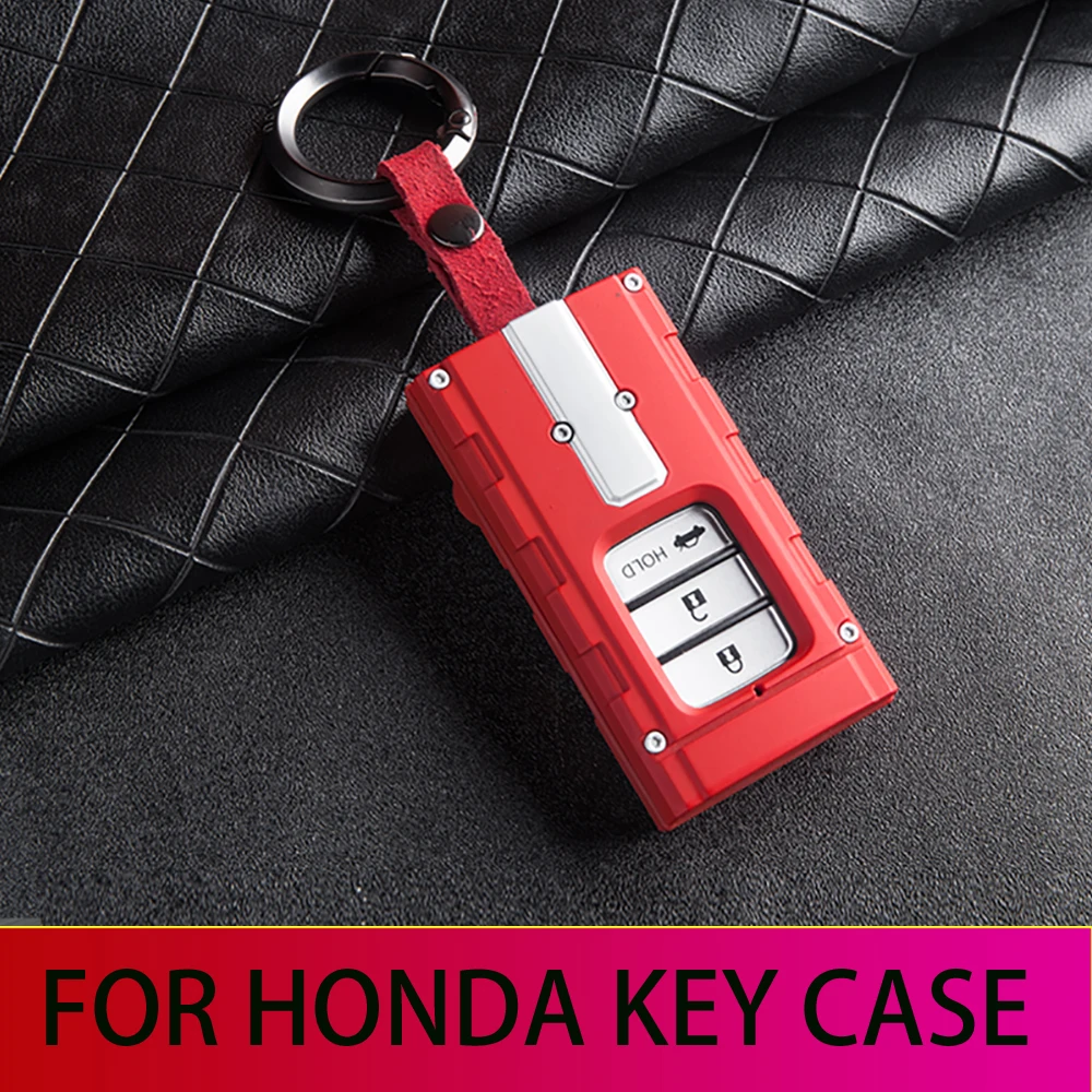 

For Honda Key case Civic Accord CR-V CITY HRV JAZZ honda key cover VTEC Honda JDM Refitted key case