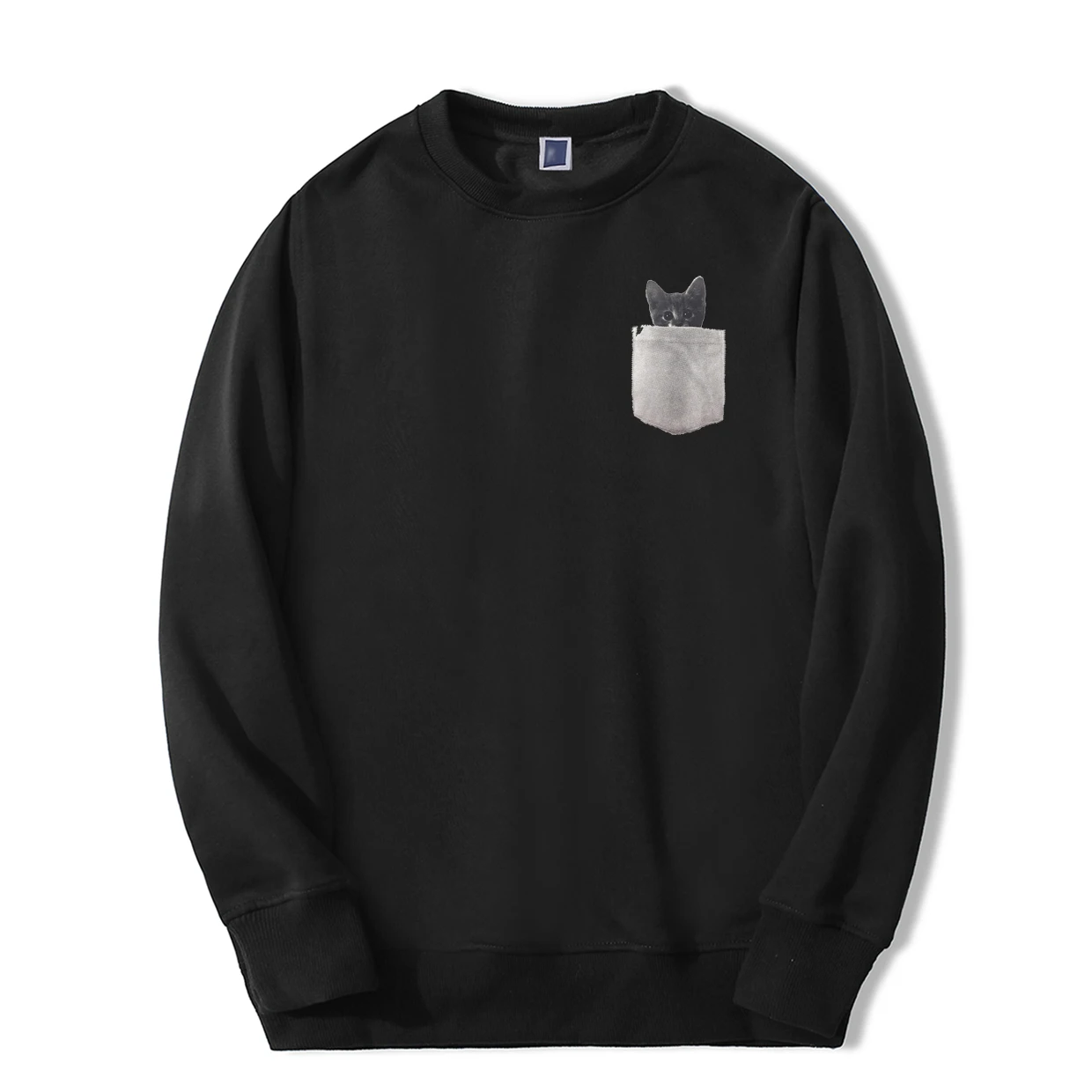 2019 Новое поступление мужские толстовки с капюшоном милые кошки принт животными