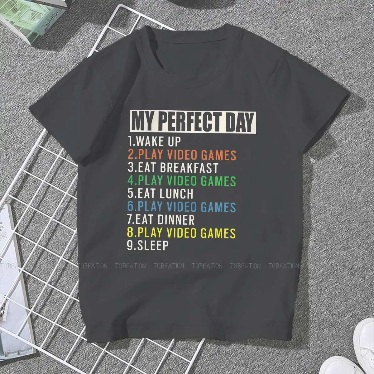 Кавайная женская футболка My Perfect Day для видеоигр блузы игры PUBG в стиле Харадзюку