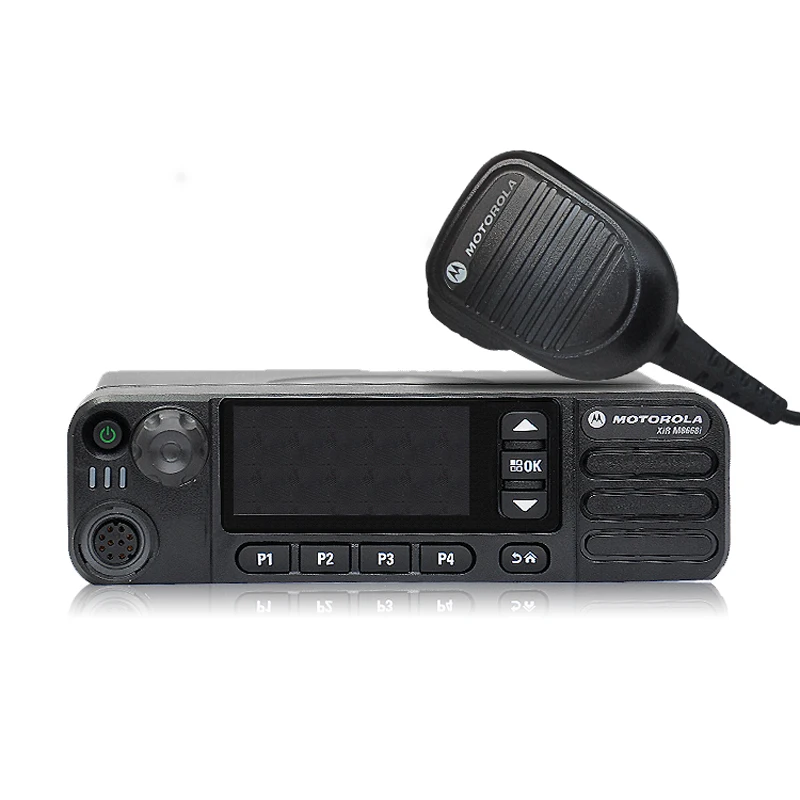 Motorola 25 Вт/45 Вт рация ПМР XIR M8668i UHF/VHF/350 МГц/U2 1-40 Вт Мобильная Автомобильная рация с gps 1000 каналов