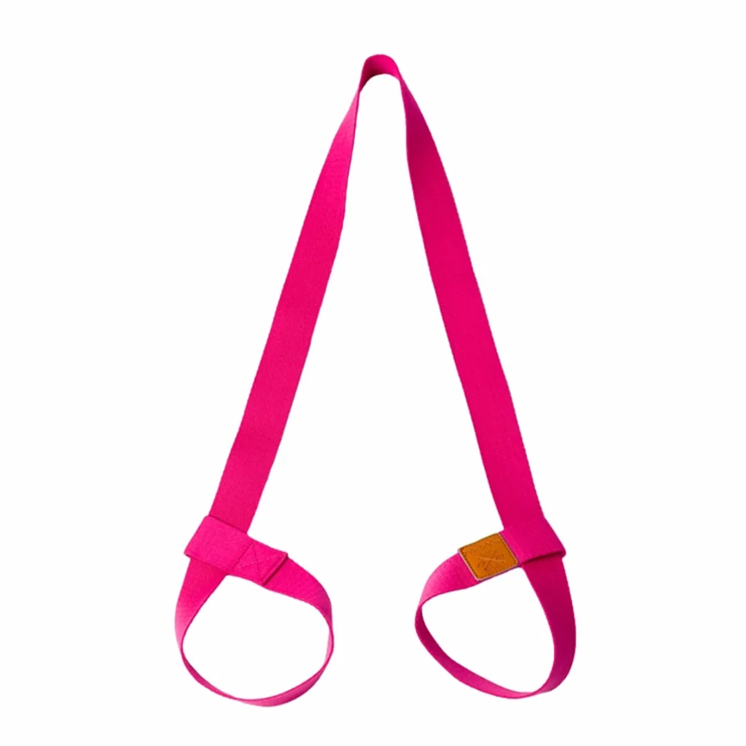 Ремень для йоги регулируемый спортивный ремень переноски через плечо эластичный