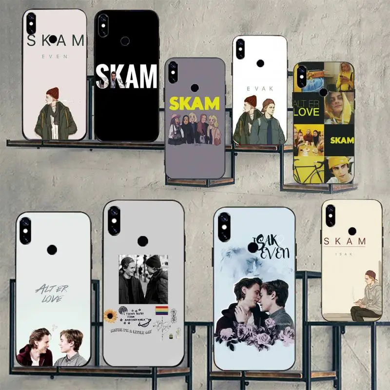 

Skam Norwegian Tv serial Phone Case For Xiaomi Redmi note 7 8 9 11 t s 10 A pro lite funda shell coque cover