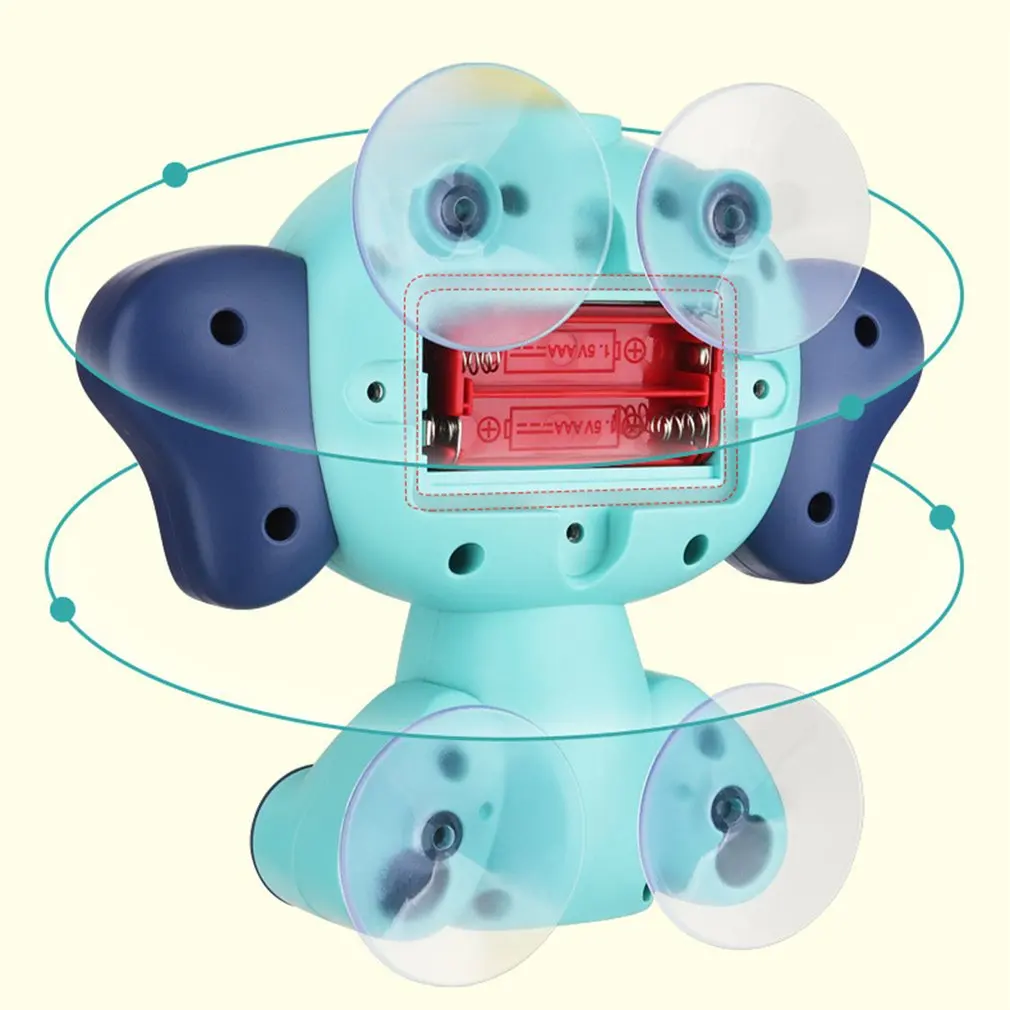 

Baby Bath Toys Electric Elephent Animal Sucker Electric shower Rain Head Plastic Children Game Water Cloud