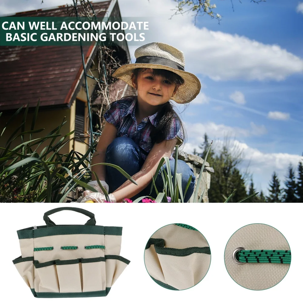 

1pc Practical Gardening Tool Storage Pouch Multifunctional Garden Tool Organizer