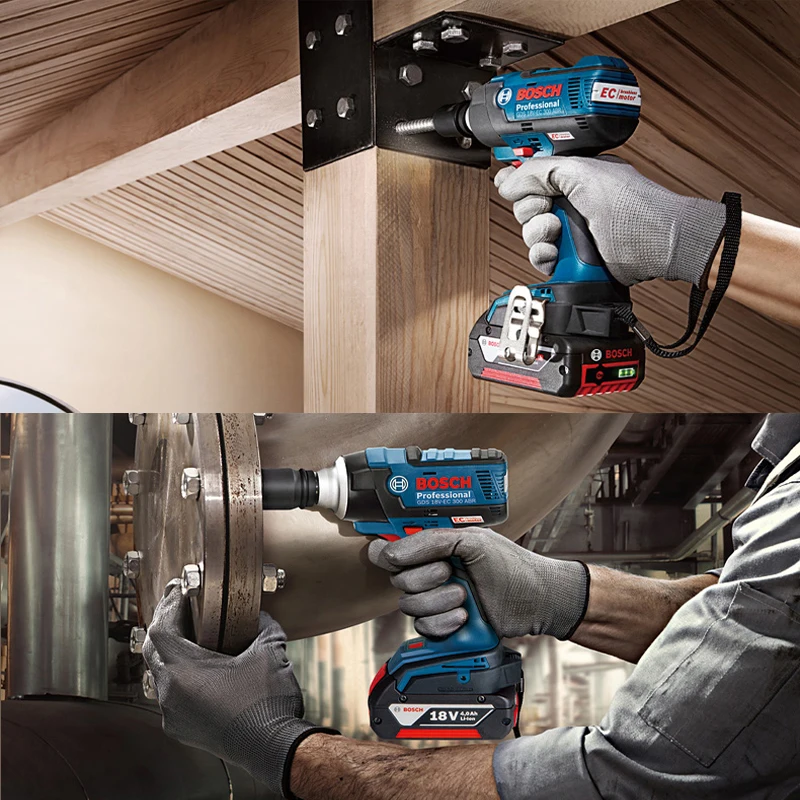 

100% New original Bosch 18V 18Ah standby rechargeable lithium battery portable replacement BAT609 with Bosch drill charger