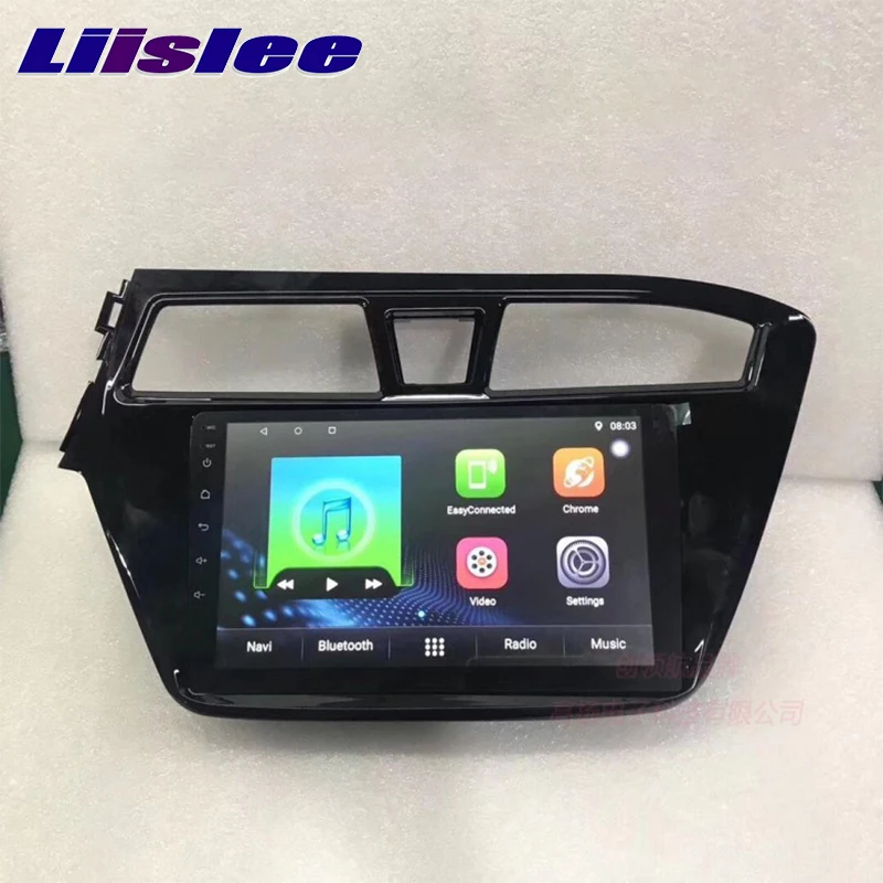 LiisLee Автомобильный мультимедийный GPS Hi-Fi аудио Радио стерео для Hyundai Elite i20 GB 2014 ~ 2018
