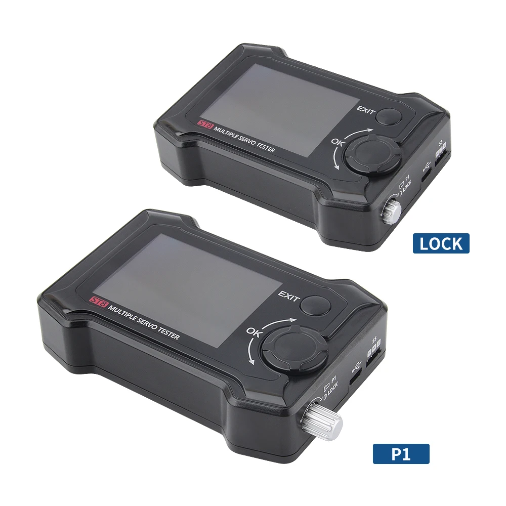 ToolkitRC ST8 8CH 100W 2A 7-28V ЖК-дисплей Servo специальный измерительный прибор PWM/PPM/SBUS сигнальный Скорость вкладыш шаг Servo анализатор 4 канальный программы