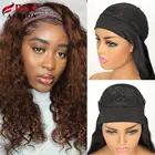 Парик с волнистыми волосами RXY Fashion #4 светильник-коричневые человеческие волосы на голову, 8-26 дюймов, вьющиеся человеческие волосы, бразильские волосы для чернокожих женщин