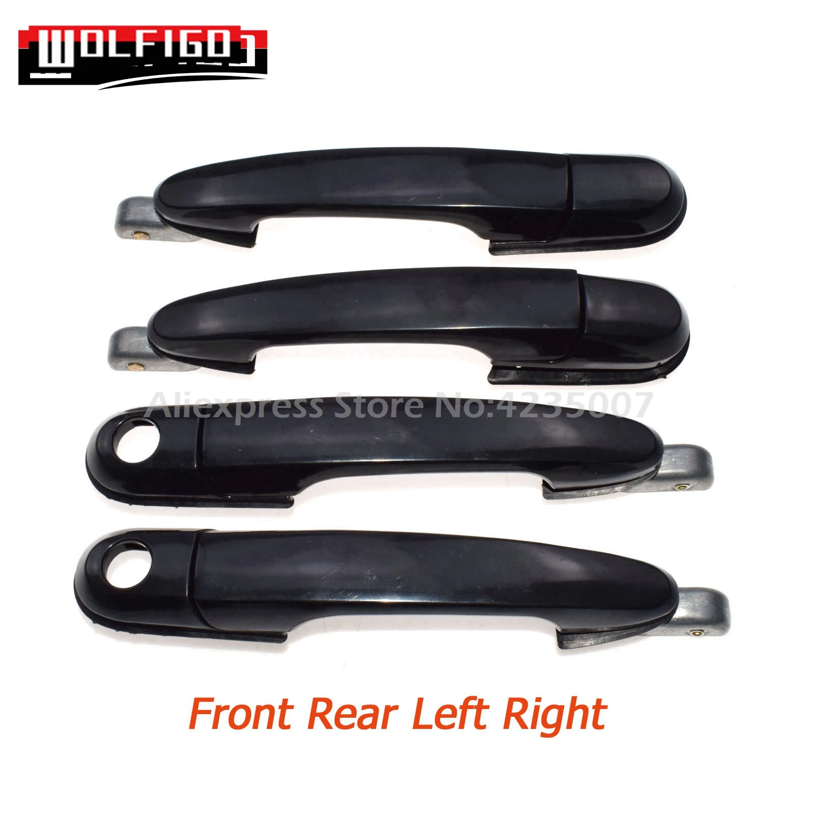 Новая Наружная ручка двери WOLFIGO для Hyundai Tucson 2005 06 07 08 2009 82650 2E020 CA/82660 CA|Внешние