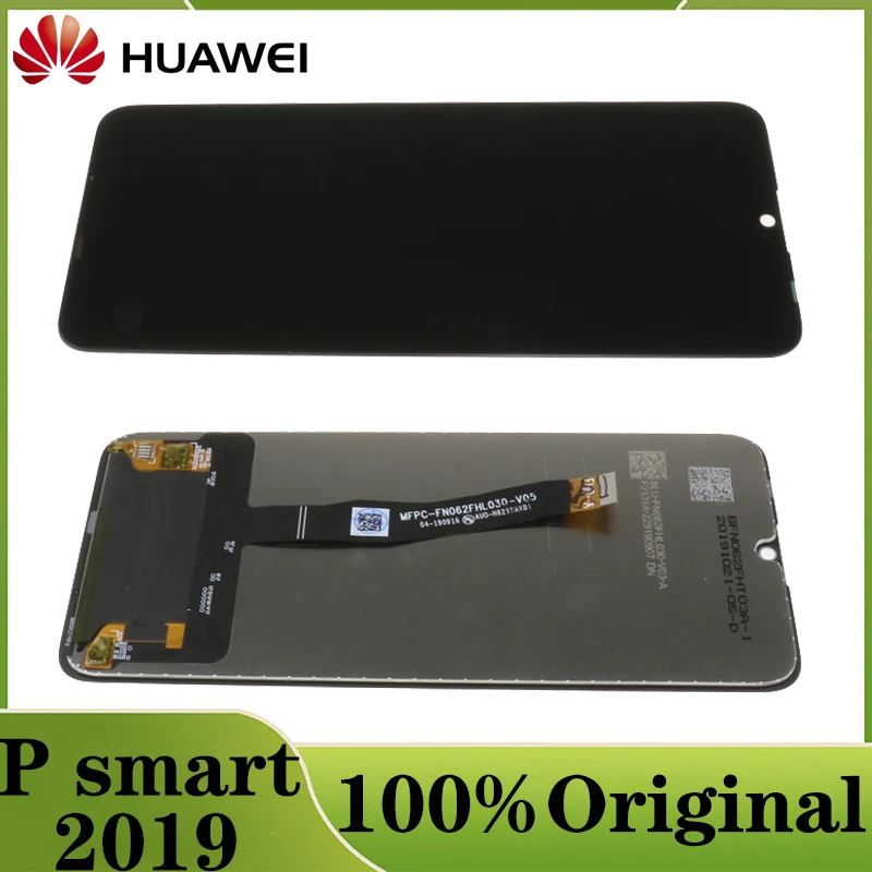 Оригинальный ЖК-дисплей 6 21 дюйма для Huawei P Smart 2019 с сенсорным цифровым