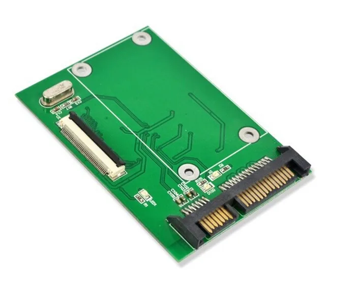 T CE ZIF 40Pin 1.8" SSD to SATA 7+15 22Pin ATA HDD Hard Disk Drive Adapter Converter with Tracking number | Электроника