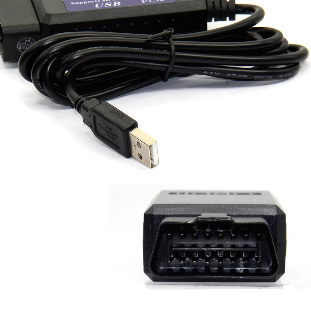 Новинка 2021 автомобильный диагностический сканер ELM327 USB V1.5 OBD2 интерфейс elm 327 OBD 2