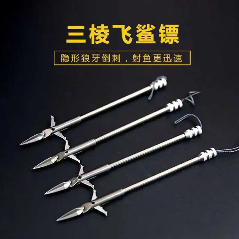 

163mm Stainless Steel Fishing Darts Slingshot Fishing Arrow Tip Recurve Bow Fishing