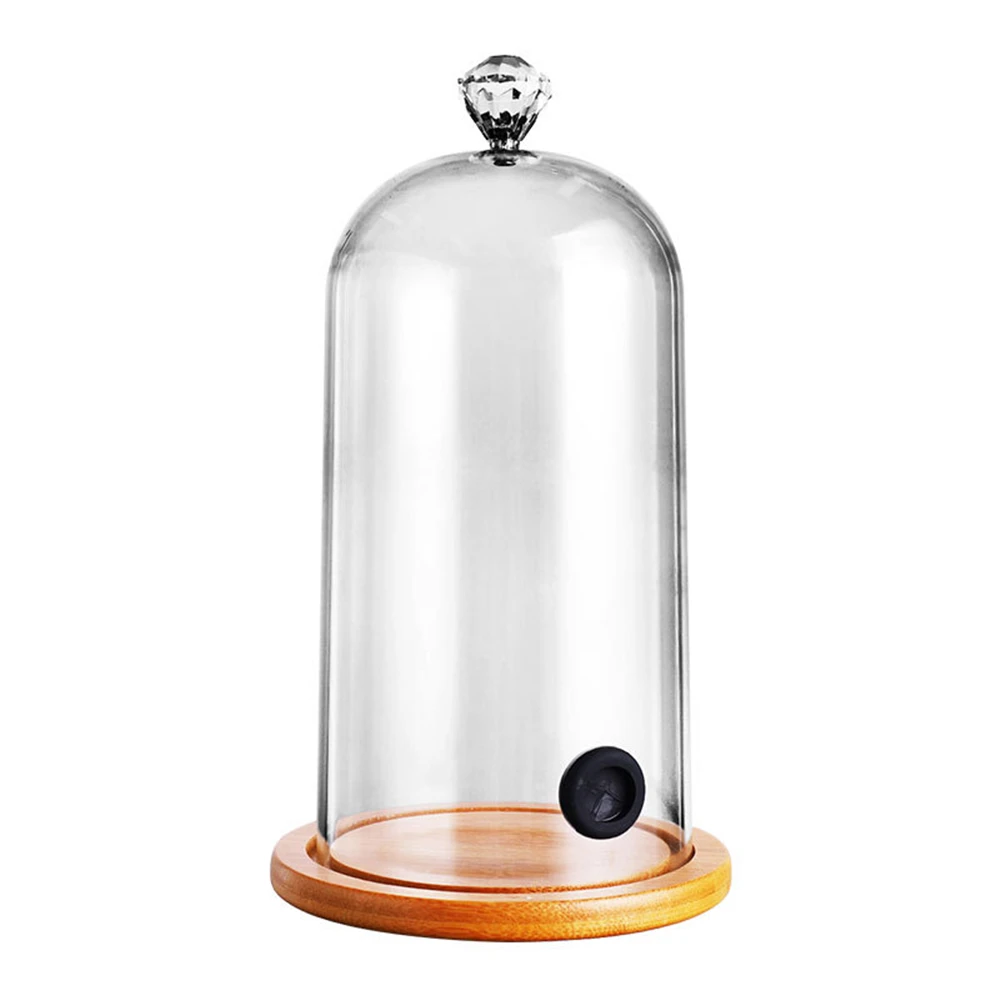 Tapa de tapa de grado alimenticio para campana de cocina Molecular, accesorio para pistola de humo, Infusor de humo, para pastel, carne, taza, plato de comida-5