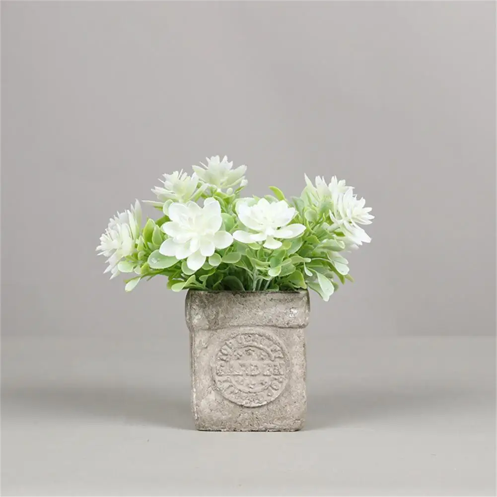 

Миниатюрное нежное искусственное растение без полива для подарка